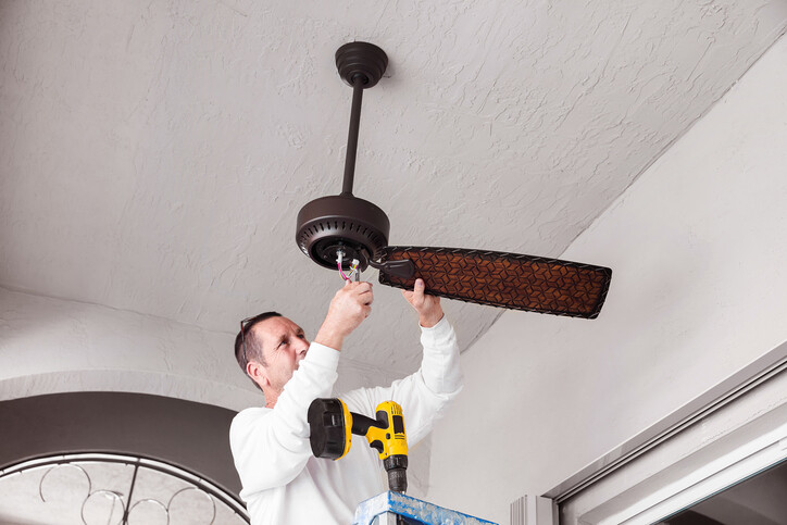 Ceiling Fan Installation by Volt Electric Consultancy