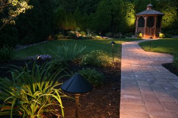 Landscape Lighting in Peachtree City by Volt Electric Consultancy